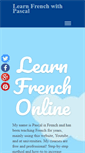 Mobile Screenshot of frenchspanishonline.com